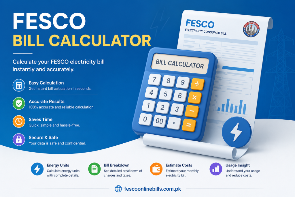 FESCO Bill Calculator
